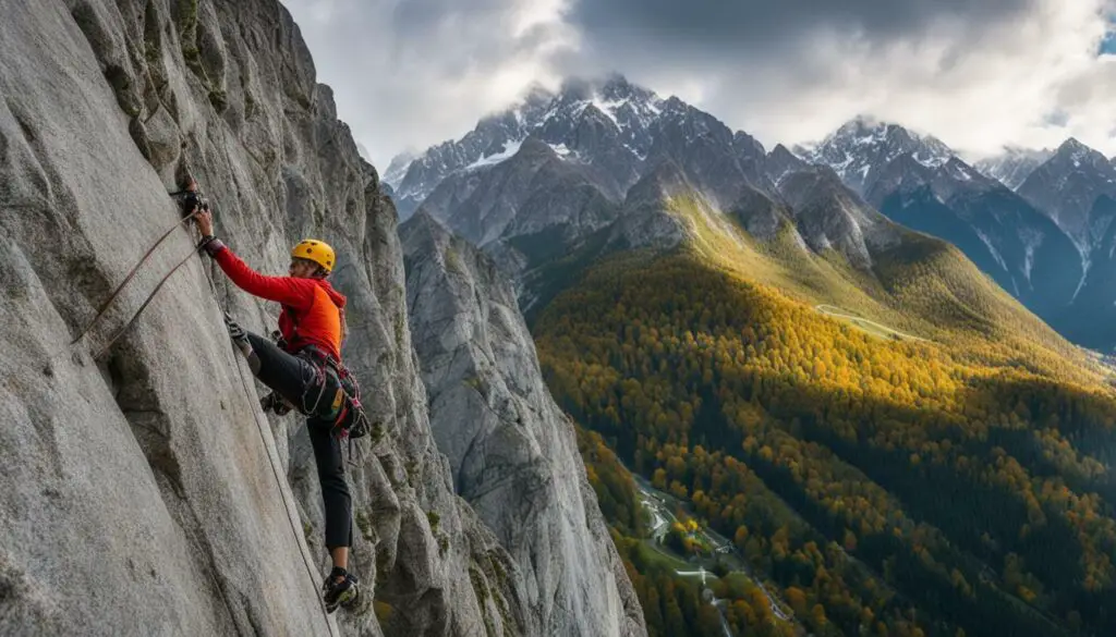 Rock climbing in Innsbruck