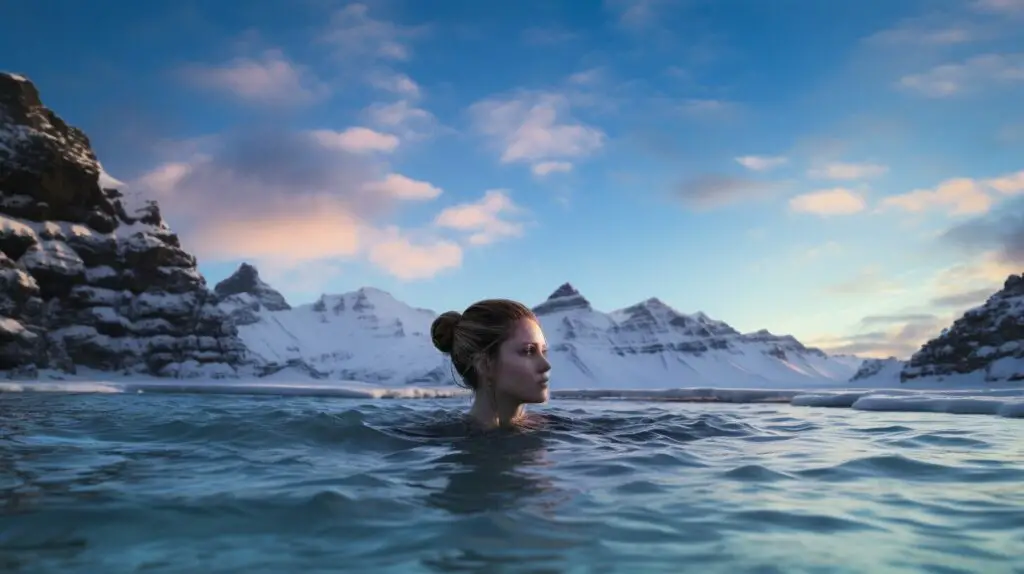 Thermal springs in Iceland