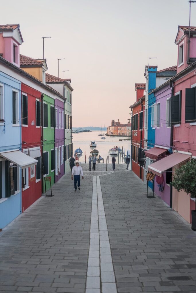 The Colorful Streets of Burano, Italy The Colorful Streets of Burano, Italy