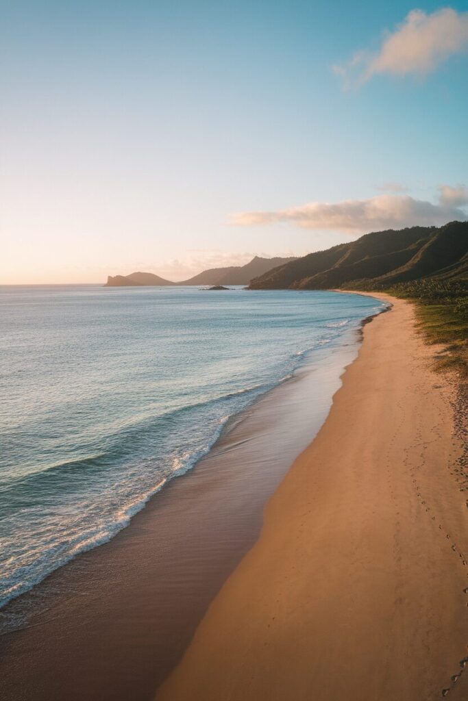 The Serene Beaches of Lanikai, Hawaii The Serene Beaches of Lanikai, Hawaii